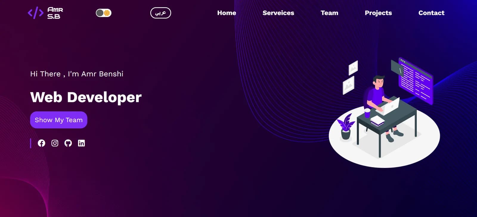 Minimalist Portfolio screenshot 1 of 1